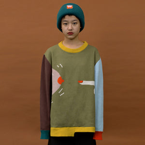 YIZISToRE No.3 creative cotton sweaters UNISEX for girls and boys original designed (FUN KIK)